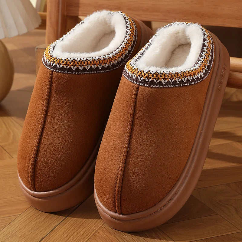 Warm Platform Slippers