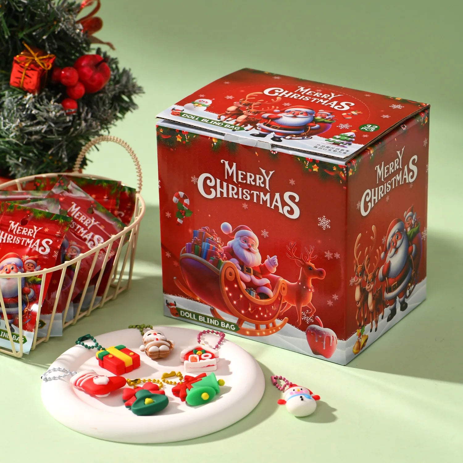 Christmas Blind Bag Keychain Set - NEW IDEAS
