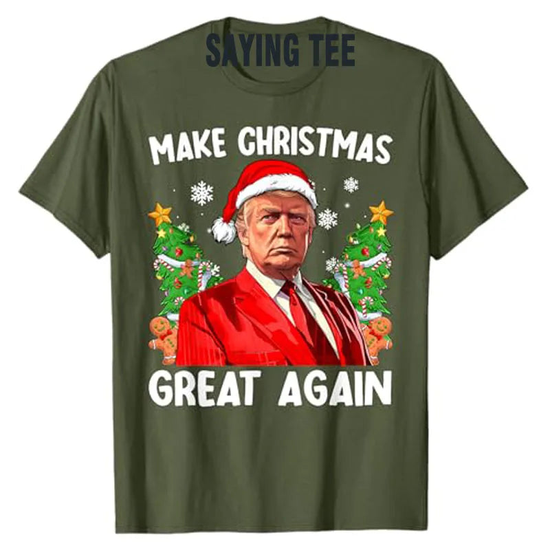 Holiday Humor Santa Tee - NEW IDEAS