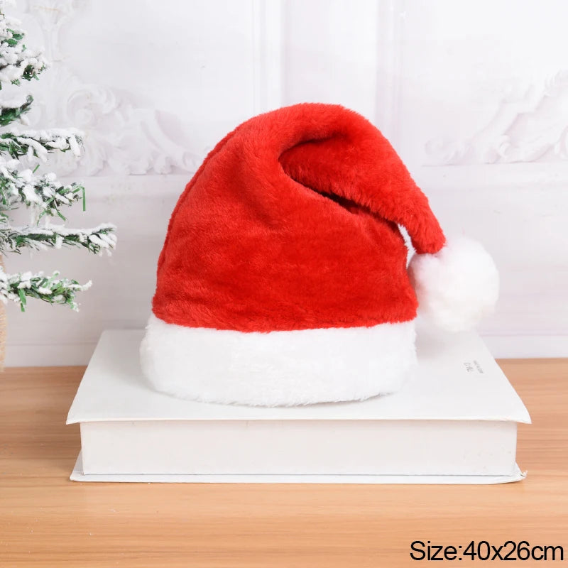 2025 Knitted Santa Beanie – Adults & Kids