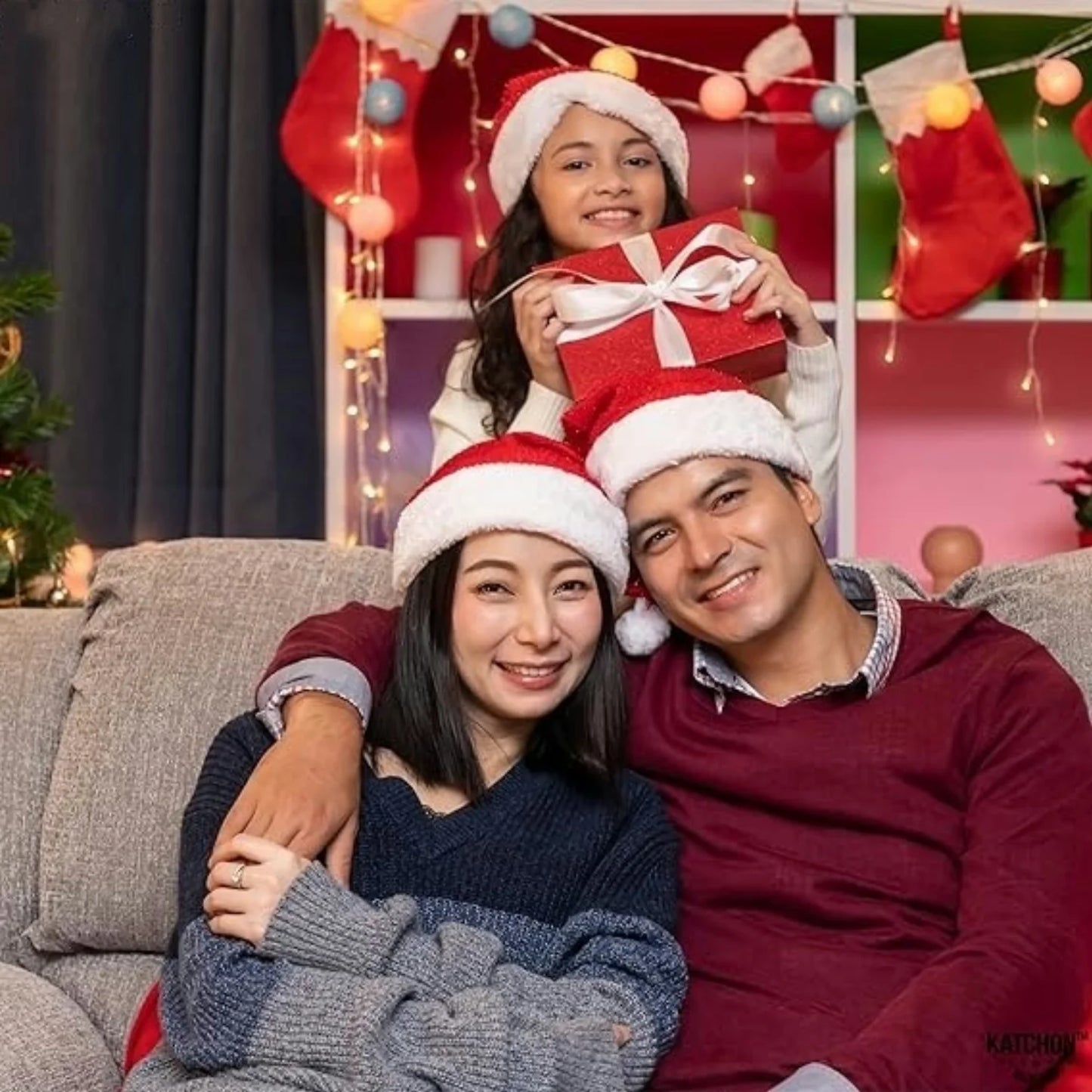 Merry & Bright Santa Caps