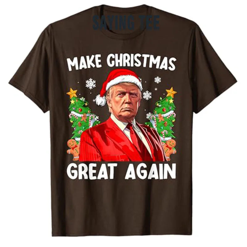Holiday Humor Santa Tee - NEW IDEAS