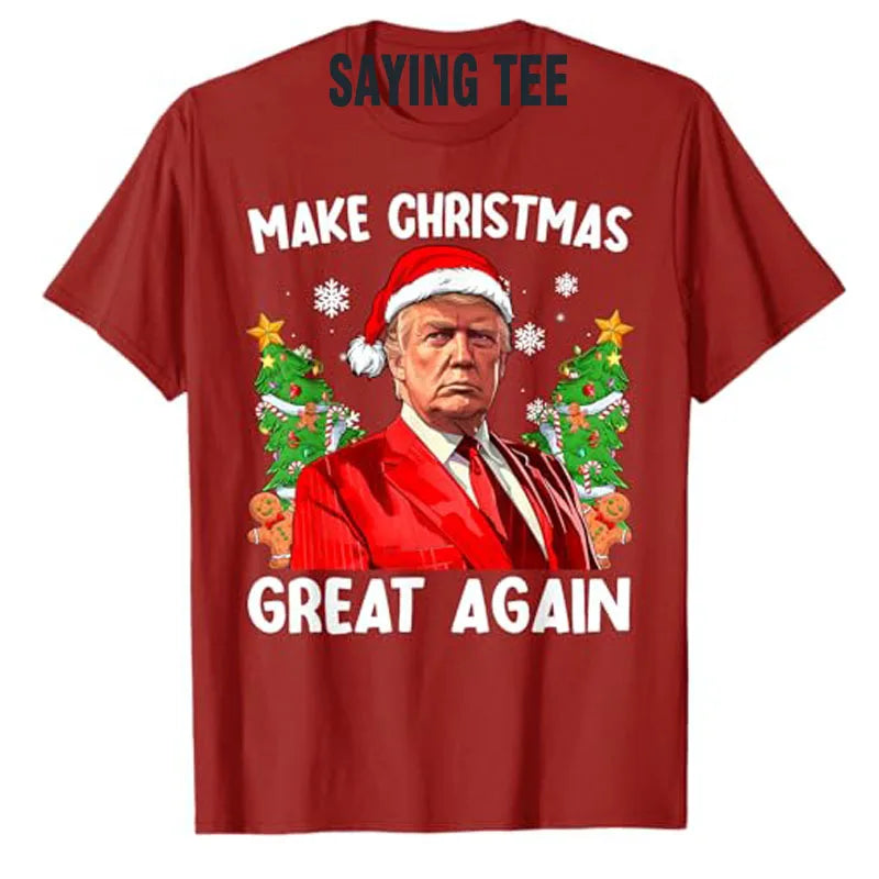 Holiday Humor Santa Tee - NEW IDEAS
