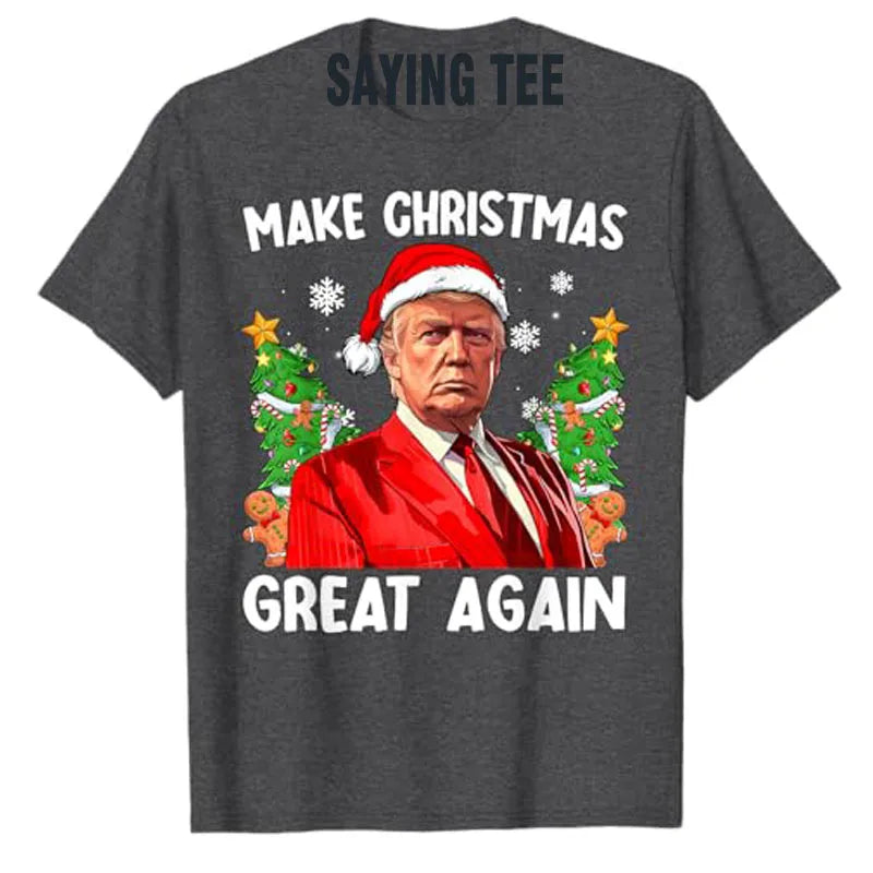 Holiday Humor Santa Tee - NEW IDEAS