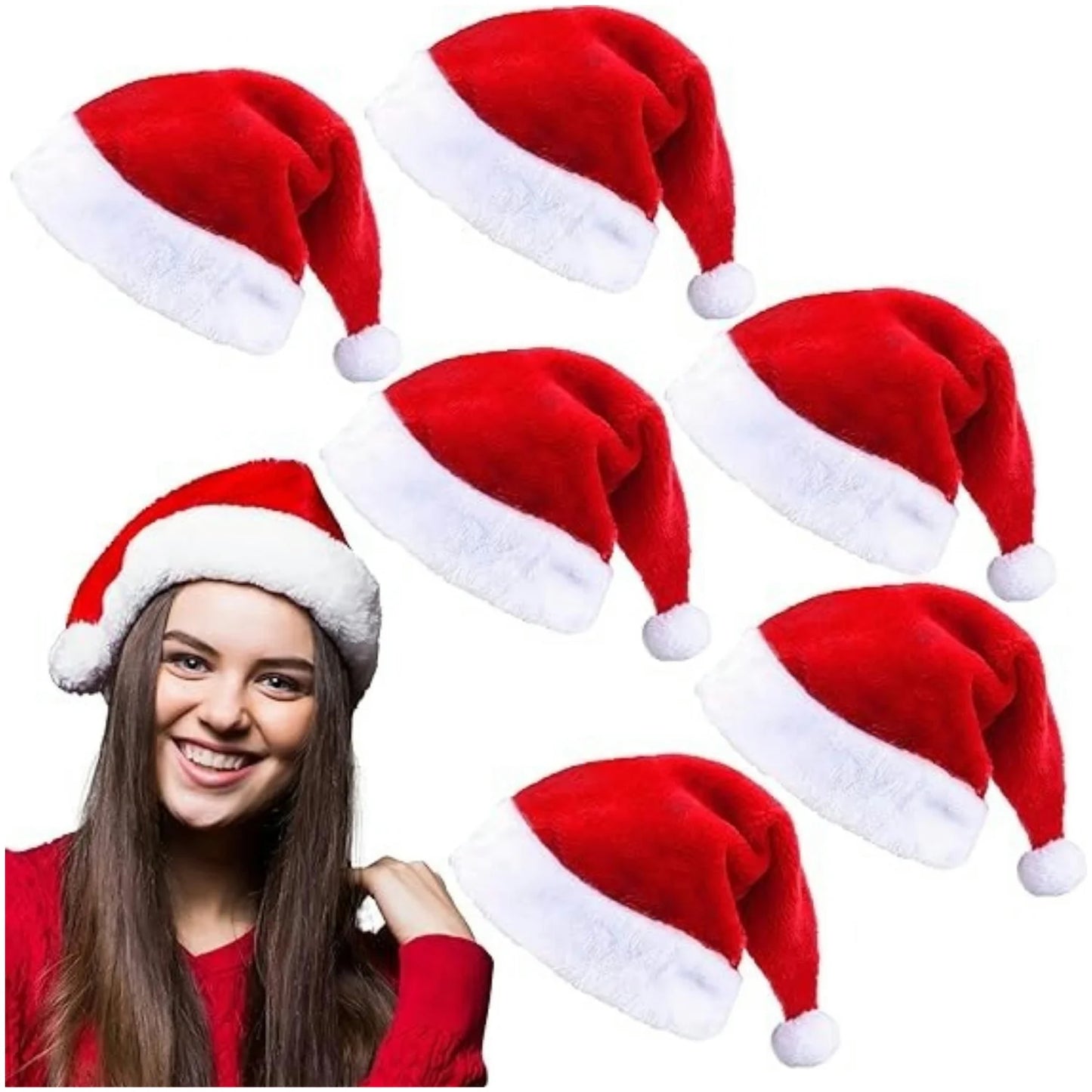 Merry & Bright Santa Caps