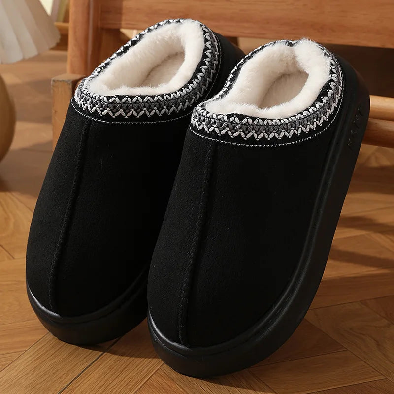Warm Platform Slippers